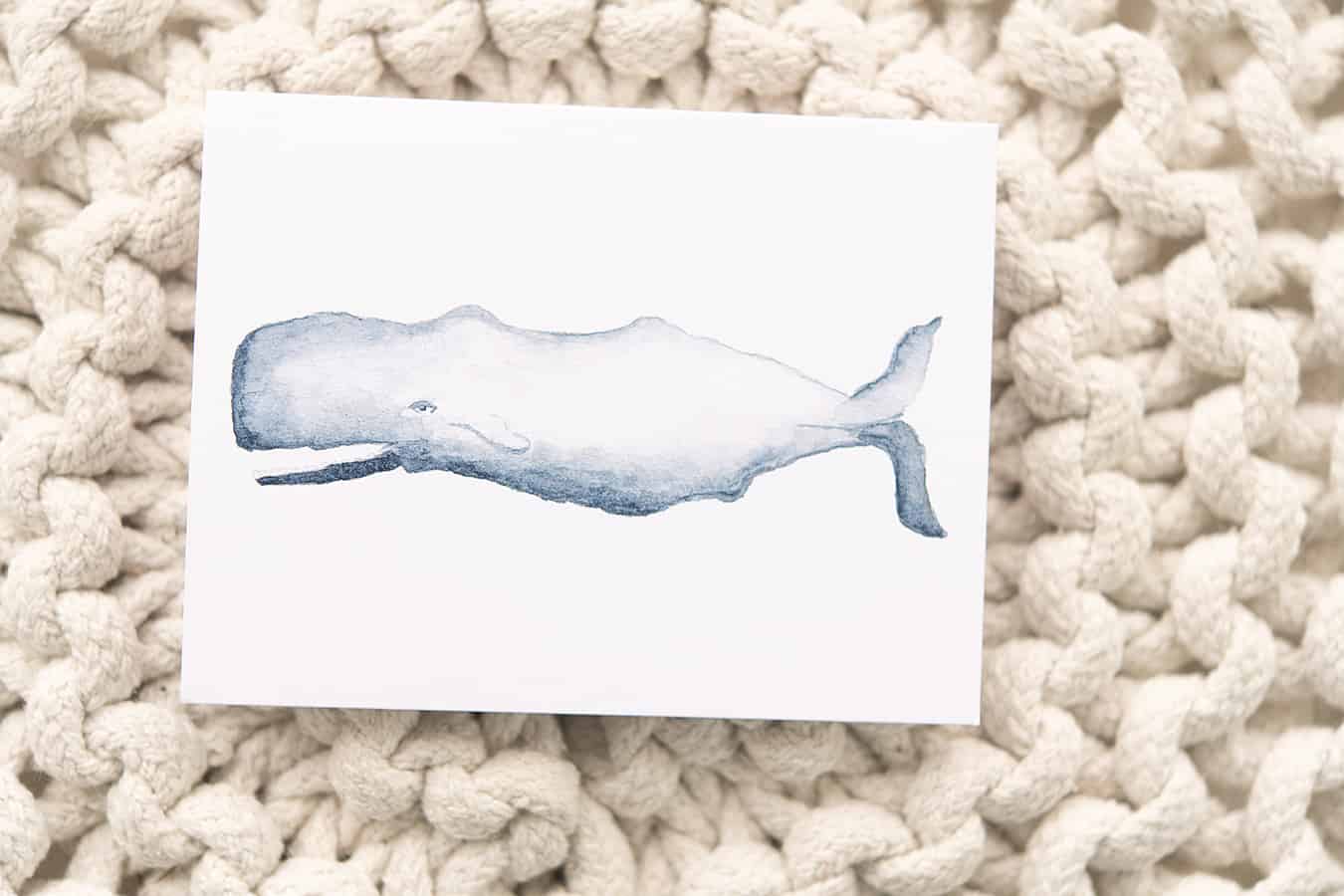 Whale-Note-Card-Finding-Silver-Pennies