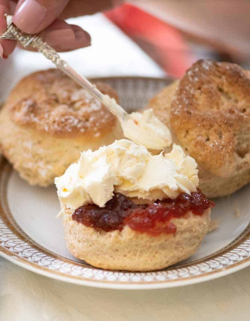 Cream Tea at Shelly's Tea Rooms in Plymouth
