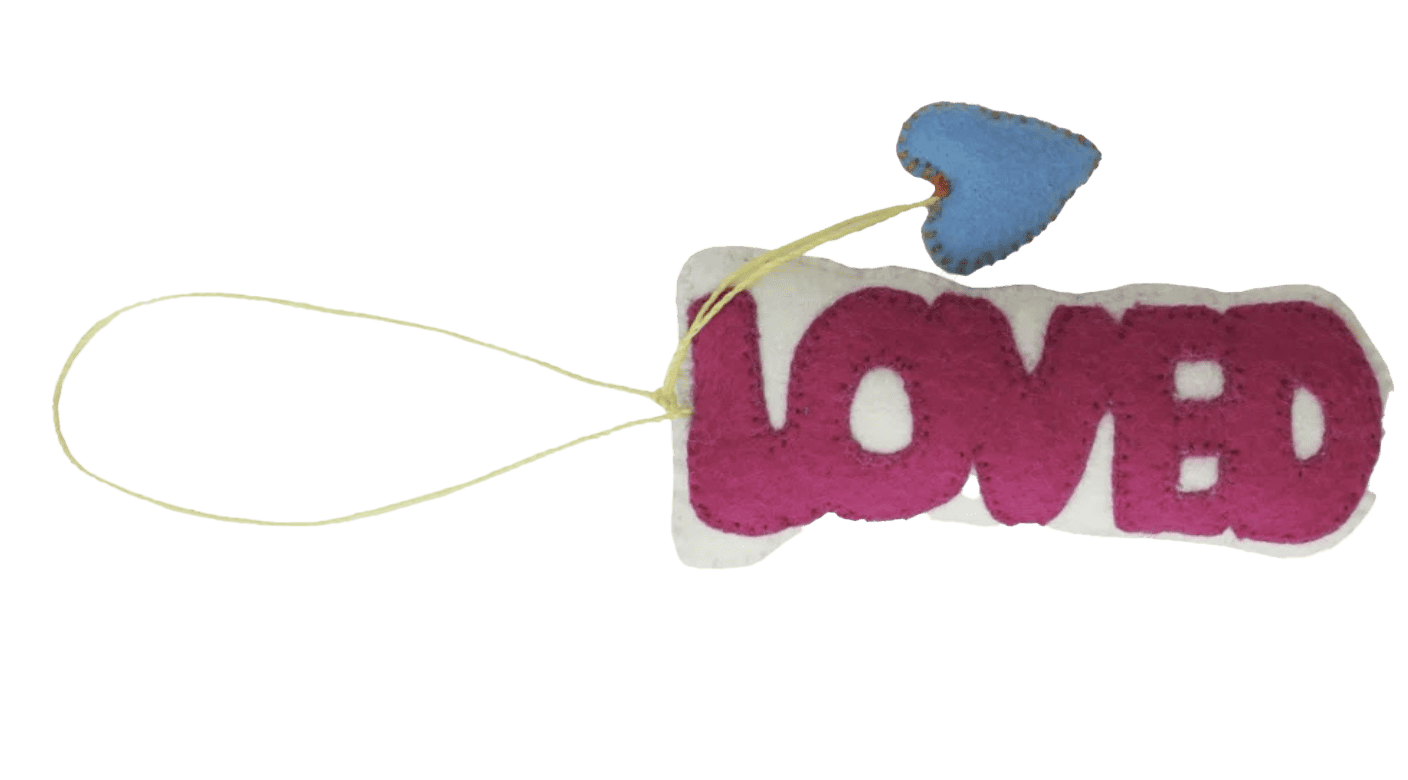 LOVE-ornament