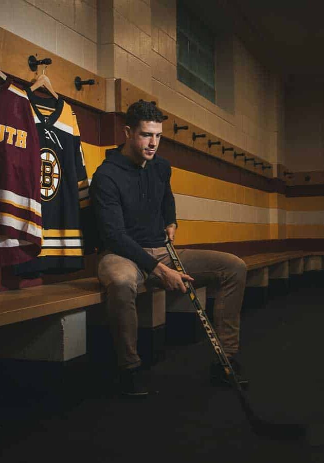Charlie Coyle, the local kid among the Bruins' fall from grace
