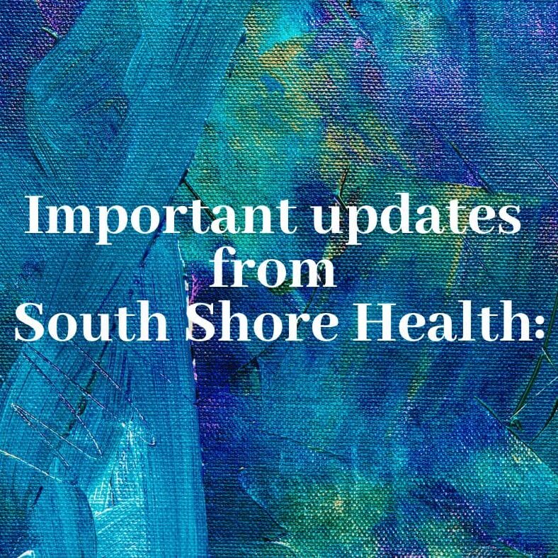 South Shore Health Updates
